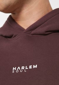 Harlem Soul HARLEM SOUL ELY-AS MIT BACKPRINT - Kapuzenpullover - cranberry juice