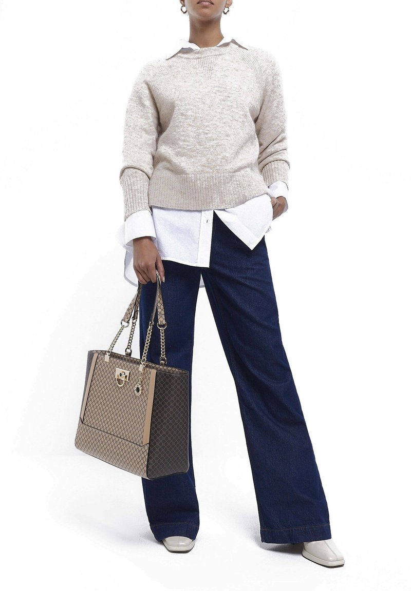 River Island Shopping Bag brown/braun Zalando.at