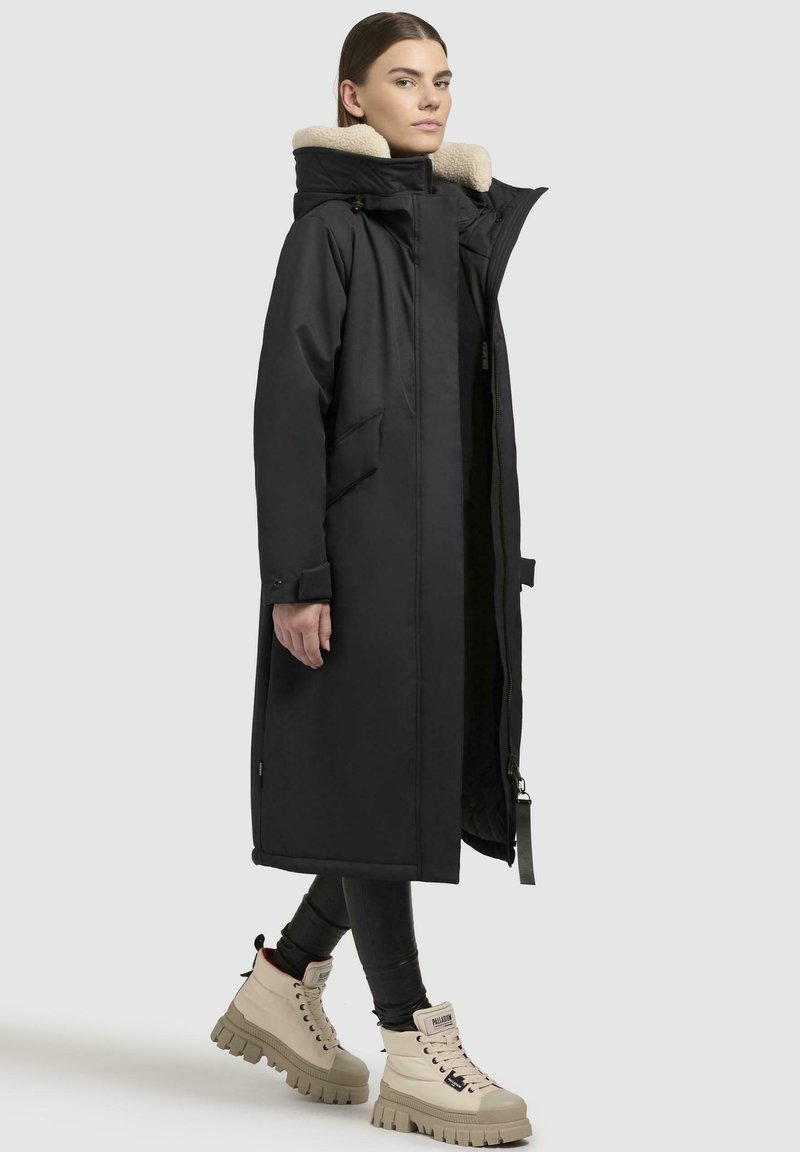 khujo AGNETA-YM - Vinterkappa /-rock - space grey