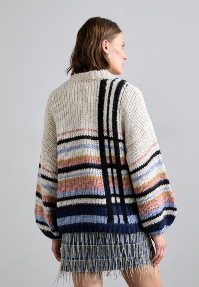 MUNTHE TAFFIE - Striktrøje - ivory