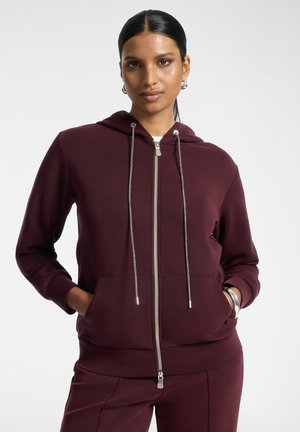 Elena Mirò, Sweat zippé - bordeaux