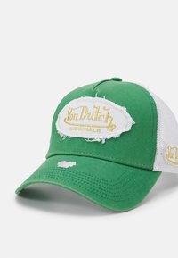 Von Dutch TRUCKER KALMAR UNISEX - Boné - dark green/white
