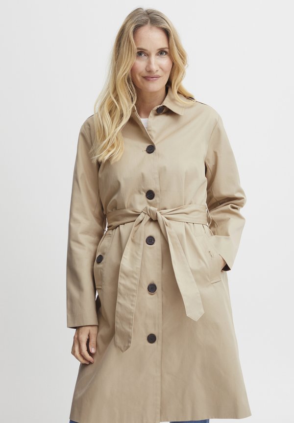 FRCASSIE - Trenchcoat - safari