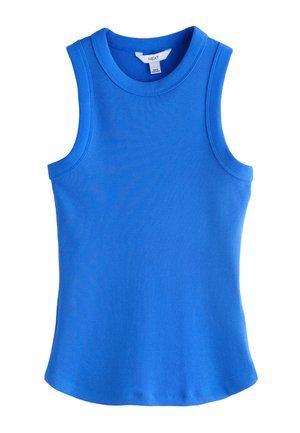 Next, Top - bright blue