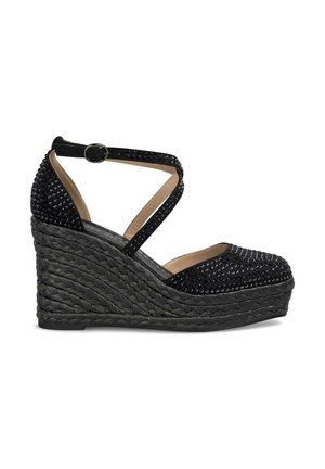 Scarpe con plateau - black