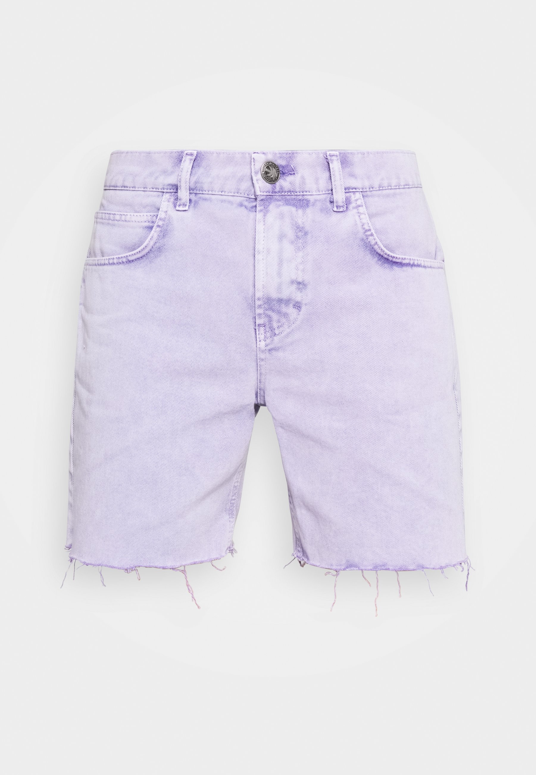 baggy denim shorts