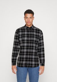Jack & Jones FALL CHECK  LS - Camisa - ombre blue