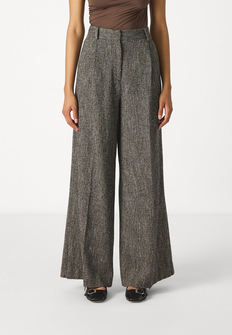 BLANCHE MILES PANTS - Bukse - hot fudge