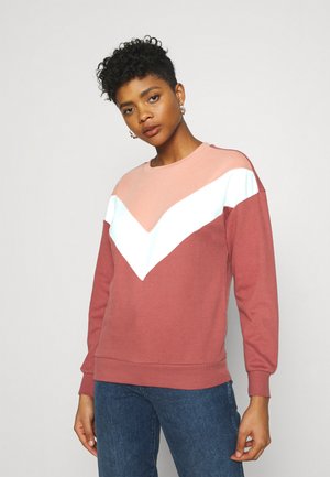 Oxmo OXTHORY - Strickfleecejacke - Sweat Zippé - Dune/beige