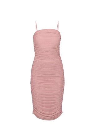 WAL G., JULIANNE ROUCHED MIDI - Cocktailkleid/festliches Kleid - blush pink