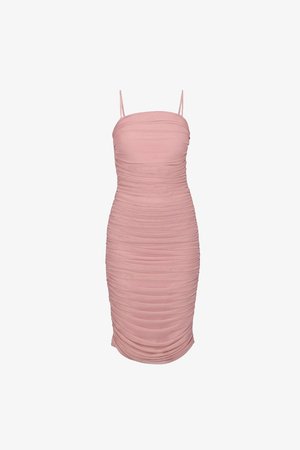 WAL G., JULIANNE ROUCHED MIDI - Cocktailkleid/festliches Kleid - blush pink