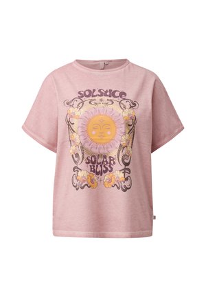 QS, T-SHIRT - T-shirt print - pink