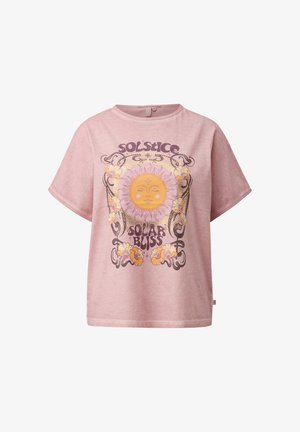 QS, T-SHIRT - T-shirt imprimé - pink