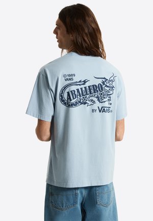 Vans, CABALLERO. - T-shirts print - light blue