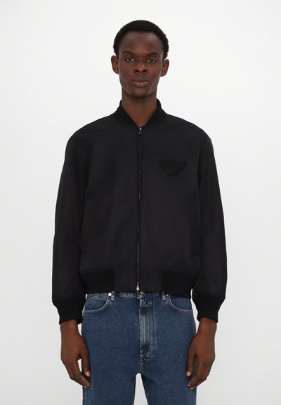 Emporio Armani BLOUSON JACKET - Bomber bunda - jet black