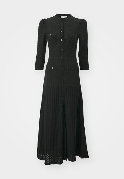 sandro TUILERIES - Robe pull - noir