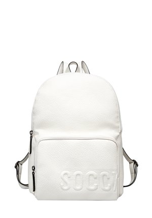 MIT LOGO-PRÄGUNG - Rucksack - ivory