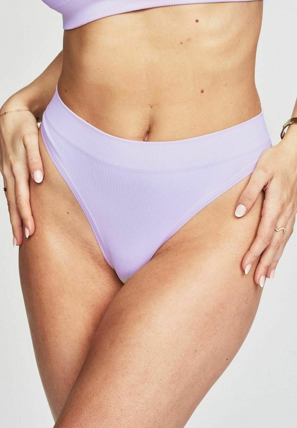 MALIBU RIBBED - String - sunset violet