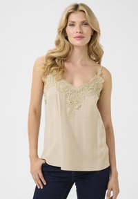 Cream ANNA - Top - string