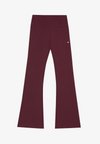 ESSENTIAL HIGH RISE FULL LENGTH LEGGINGS - Tamprės - 304 - bordeaux