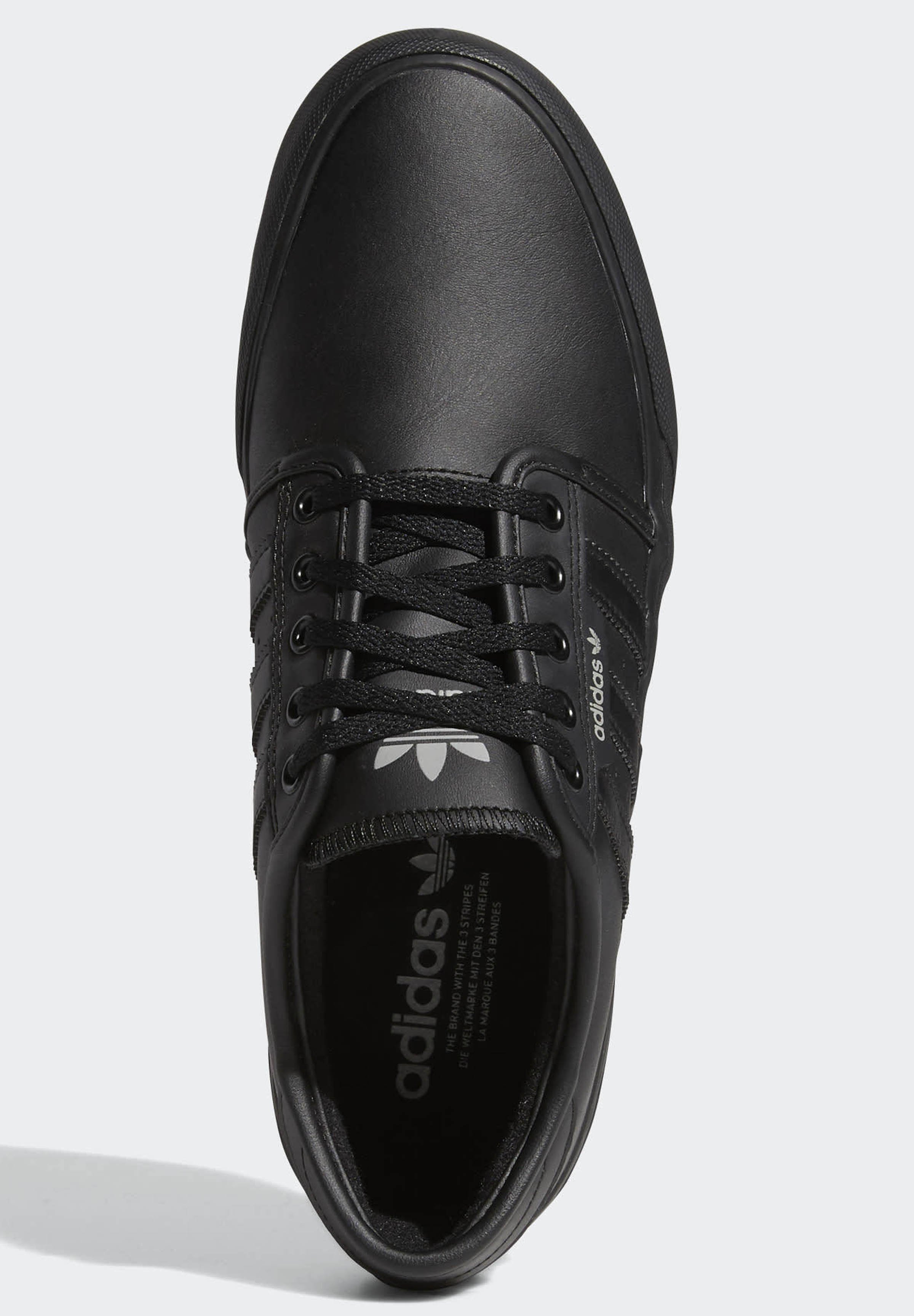 adidas originals seeley black sneakers