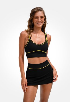 SET - Bikini - black yellow