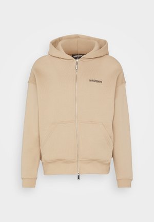 Sweat zippé - brown