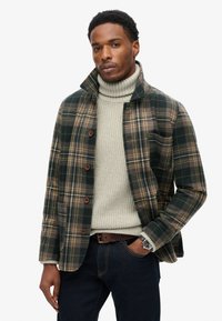 Superdry & Co MERCHANT ciemnobrązowy