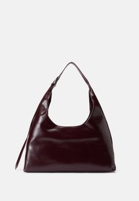 WIDE SHOULDER BAG - Cabas - burgundy