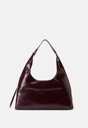 WIDE SHOULDER BAG - Velká kabelka - burgundy