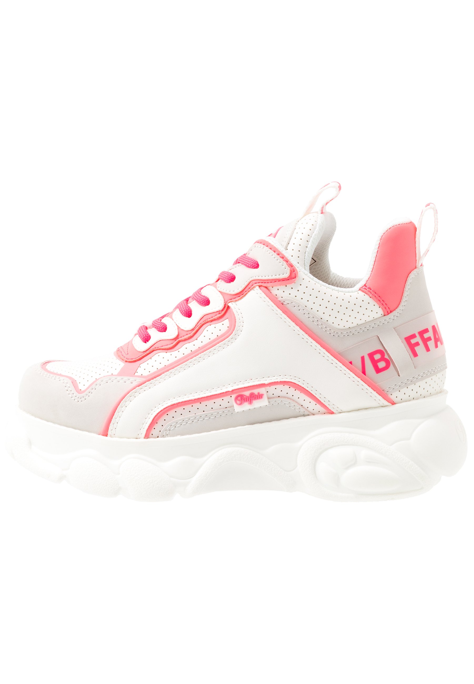 Buffalo CHAI Joggesko whiteneon pinkhvit Zalando.no Buffalo CHAI Joggesko whiteneon yellow Zalando.no