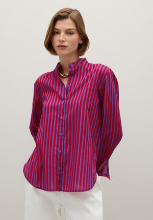 STRIPED REGULAR FIT - Hemdbluse - red purple