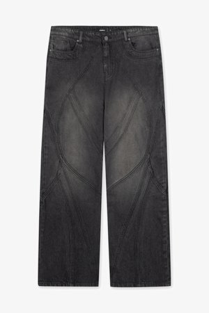FAVELA FLARED - Loose Jeans - black
