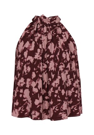 faina, Bluse - burgundy