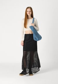 Aware VMLOLLIE SKIRT - Gonna lunga - black