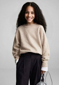 Mango Kids Svetr - sand