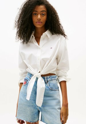 Button-down blouse - ecru