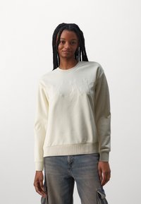 JDY - JDYPARIS - Sweatshirt - tapioca Miniatyrbild 1