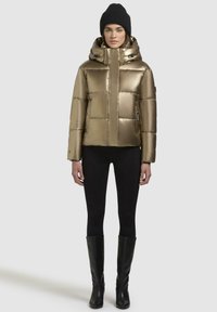 khujo DEVINA SHINY-YM - Vinterjacka - gold