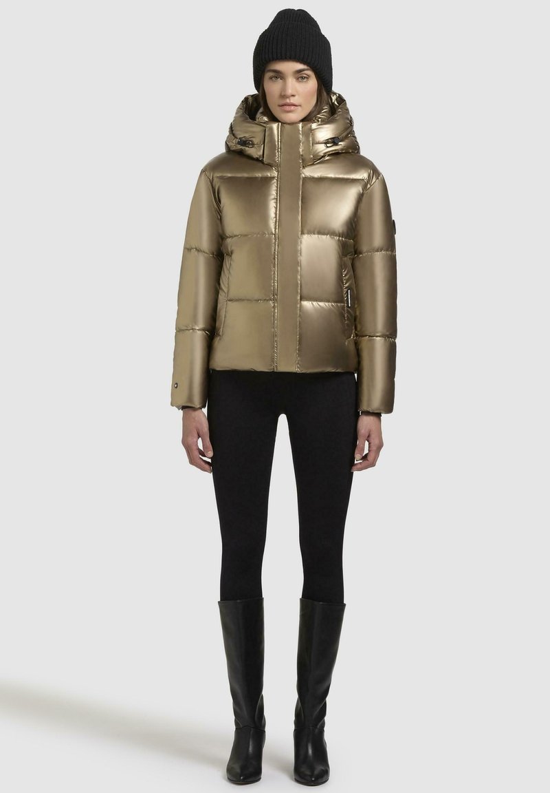 khujo DEVINA SHINY-YM - Vinterjacka - gold