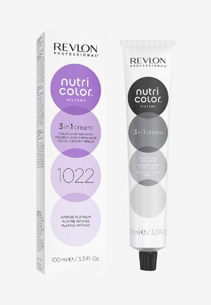 Revlon Professional NUTRI COLOR™ FILTERS 3 IN 1 CREAM COLOR CARE AND SHINE SEMI PERMANENT - Après-shampoing - 1022 intense platinum