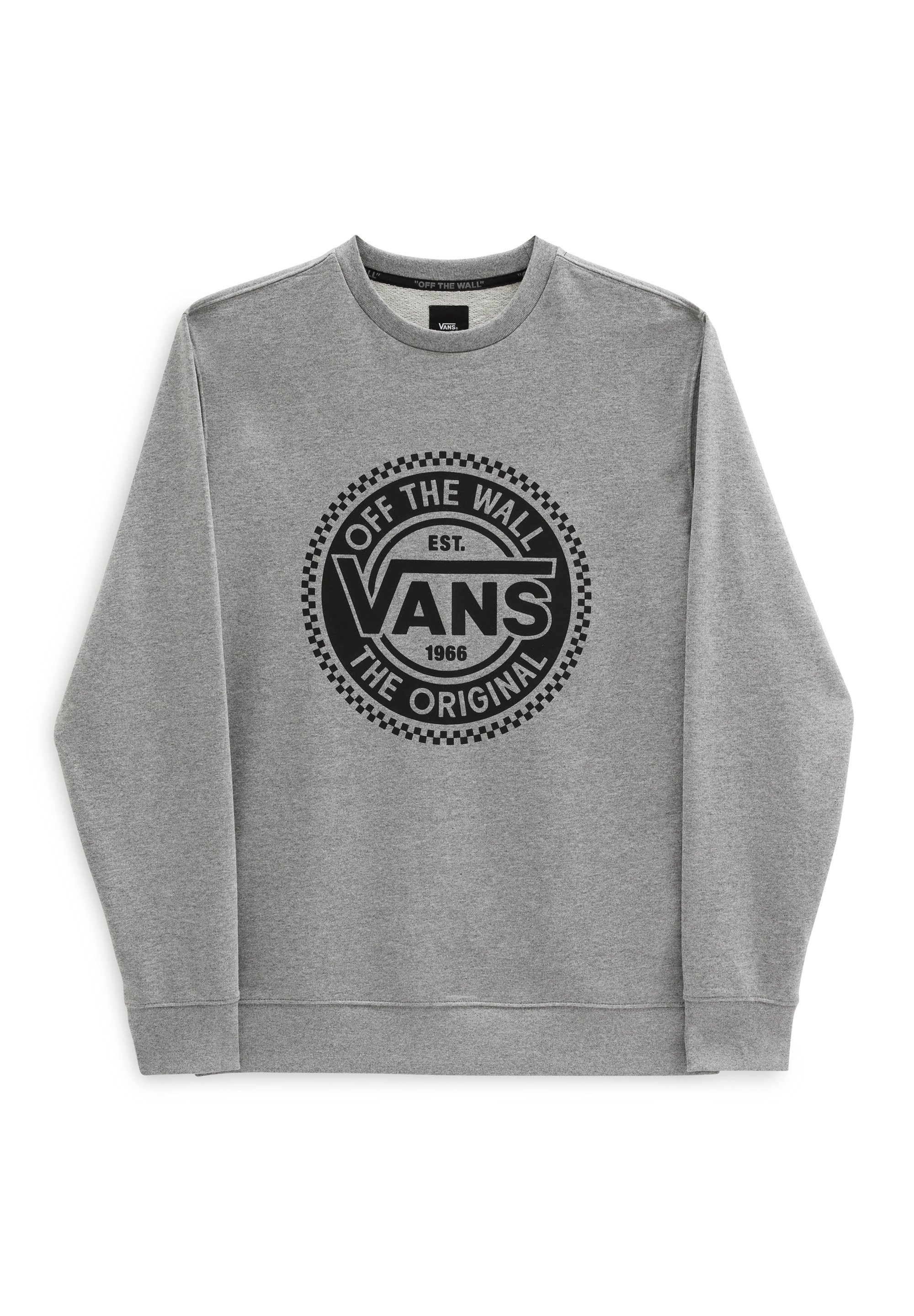 Vans BIG CHEST LOCK UP CREW - Sudadera - cement heather/gris - Zalando.es