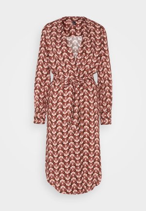 Vero Moda VMEASY LONG KIMONO - Nyári dzseki - mahogony
