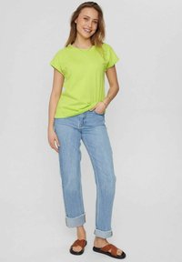 Nümph BEVERLY-NOOS - T-shirt basic - acid lime