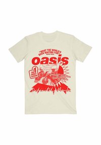 Paradiso Clothing WHAT THE WORLDS BEEN WAITING FOR - Print T-shirt - beige