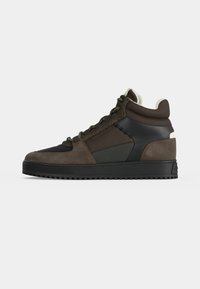 Неизбран, dark brown/black