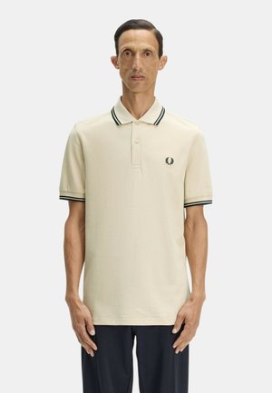 Fred Perry, TWIN TIPPED SHIRT COL 07C - Polo - beige