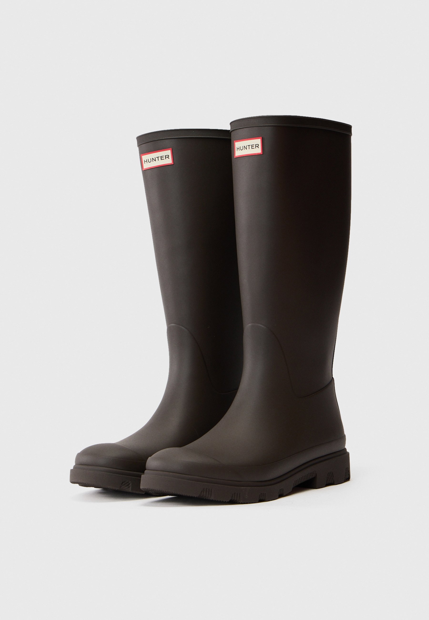 Hunter ORIGINAL DOWNPOUR TALL BOOT UNISEX - Galochas - chocolate