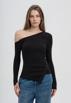 Terranova, MAGLIA TINTA UNITA - Maglione - nero