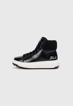 KAPRI - Bottines à lacets - black